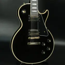 GIBSON CUSTOM SHOP 1968 LES PAUL CUSTOM REISSUE GLOSS EBONY