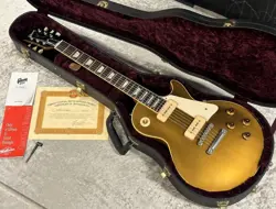 GIBSON CUSTOM SHOP HISTORIC COLLECTION 1956 LES PAUL STANDARD GOLD TOP REISSUE