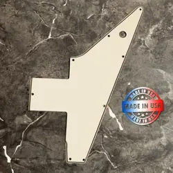 PARCHMENT 3 PLY PICKGUARD FOR 1998-2003 GIBSON EXPLORERS OPTION 3 READ DETAILS!