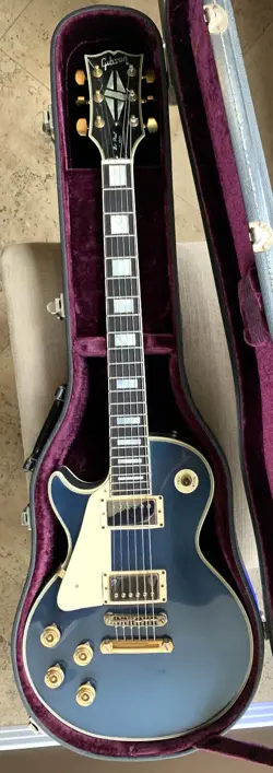 1973 GIBSON LES PAUL CUSTOM VINTAGE LEFT HANDED RARE OVER 50 YEARS OLD...