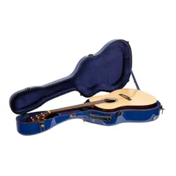 CROSSROCK FIBERGLASS J45-S GUITAR CASE, GIBSON J45 ACOUSTIC GUITAR HARDSHELL