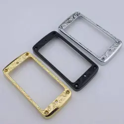 CURVED BOTTOM GUITAR HUMBUCKER PICKUP RINGS FRAMES FOR EPIPHONE/GIBSON LES PAUL