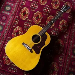 GIBSON J-50 1963 W/60S BLACK HARD CASE USED ACOUSTIC GUITAR