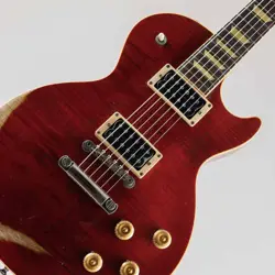 GIBSON LES PAUL CLASSIC PLUS TRANS RED 2000 USED ELECTRIC GUITAR