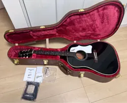 ACOUSTIC GUITAR GIBSON 1960S J-45 ORIGINAL ADJUSTABLE SADDLE EBONY 2024 20504045
