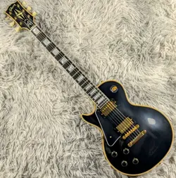 NEW! GIBSON HISTORIC COLLECTION 1957 LES PAUL CUSTOM REISSUE 2PU VOS EBONY LEFTY