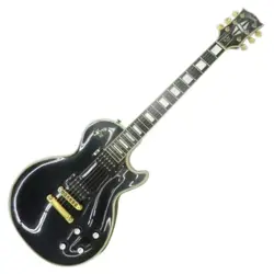 GIBSON USA USA/LES PAUL CUSTOM EBONY/LP CST EB/B RANK/75 USED NO.LG263