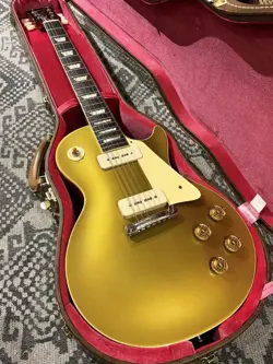 GIBSON CUSTOM SHOP 1954 LES PAUL STANDARD GOLD TOP REISSUE VOS DOUBLE GOLD 2022