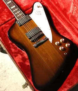 GIBSON REPRINT! LIGHTWEIGHT INDIVIDUAL FIREBIRD PLATYPUS ~TOBACCO SUNBURST PERIM
