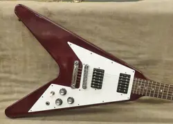 GIBSON FLYING V '67 ELECTRIC GUITAR USED GOOD CONDITION FREE SHIPPING FROM JAPAN