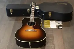 2009 GIBSON HUMMINGBIRD PRO ACOUSTIC/ ELECTRIC GUITAR VINTAGE SUNBURST + OHSC