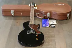 2006 GIBSON BILLIE JOE ARMSTRONG SIGNATURE LES PAUL JUNIOR BLACK EBONY + CASE