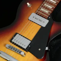 GIBSON LES PAUL STUDIO LIMITED FIRE BURST 2012 P-90/BURSTBUCKER 3, 3.56KG