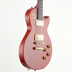 GIBSON LES PAUL JUNIOR SPECIAL PLUS TRANS RED FLAME MAPLE TOP USED