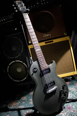 GIBSON LES PAUL MELODY MAKER CHARCOAL GRAY 2014 - USED ELECTRIC GUITAR