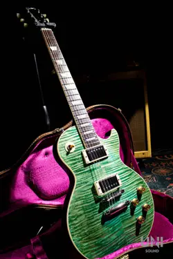 GIBSON CUSTOM SHOP 1959 LES PAUL QUILT TOP ELECTRIC GUITAR 2016 USED