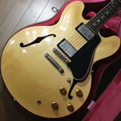 GIBSON 1959 ES-355 REISSUE VINTAGE NATURAL VOS - USED, GREAT CONDITION