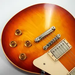GIBSON CUSTOM SHOP 1958 LES PAUL STANDARD REISSUE GLOSS WASHED CHERRY SUNBURST U