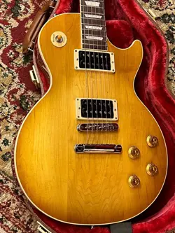 GIBSON SLASH JESSICA LES PAUL STANDARD HONEY BURST WITH RED BACK *LA317