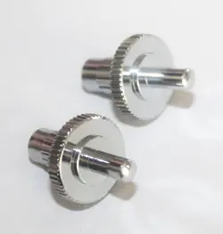 GIBSON NASHVILLE BRIDGE STUDS WHEELS CHROME