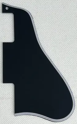 BLACK 5-PLY FOR FIT GIBSON ES-335 SHORT STYLE GUITAR PICKGUARD