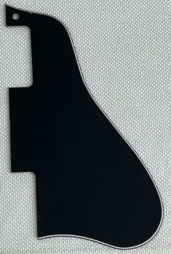 BLACK 3-PLY FOR FIT GIBSON ES-335 SHORT STYLE GUITAR PICKGUARD