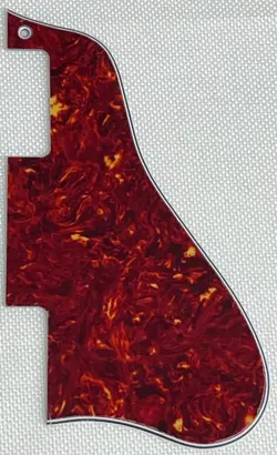 RED TORTOISE 4-PLY FOR FIT GIBSON ES-335 SHORT STYLE GUITAR PICKGUARD