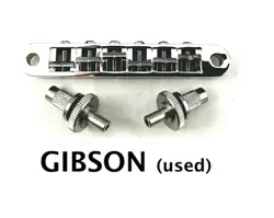 BRIDGE GIBSON E. -U. (USA) TUNE O MATIC - INSERTS - CHROME - LES PAUL - SG -