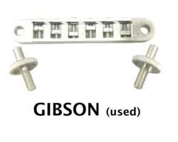BRIDGE GIBSON E. -U. (USA) TUNE O MATIC - WITH SCREW - NICKEL - LES PAUL - SG -
