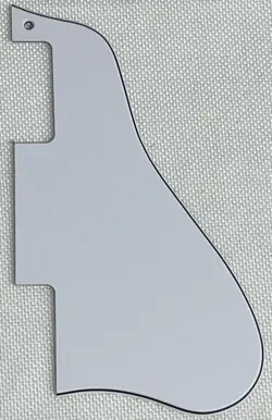 WHITE 3-PLY FOR FIT GIBSON ES-335 SHORT STYLE GUITAR PICKGUARD