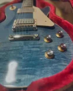 GIBSON LP STANDARD 60S ELECTRIC GUITAR OCEAN BLUE NO.MG346