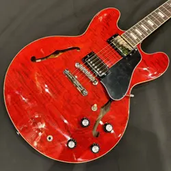 GIBSON ES 335 FIGURED SEMI ACOUSTIC GUITAR  ACTUAL PHOTO