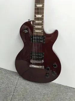 GIBSON LES PAUL STUDIO ELECTRIC GUITAR WINE RED + HARD CASE - USED CONDITION