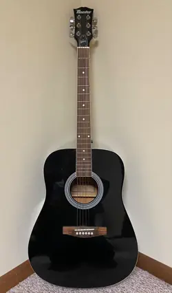 MAESTRO BY GIBSON ACOUSTIC GUITAR W/GIG BAG MODEL SA41BKCH