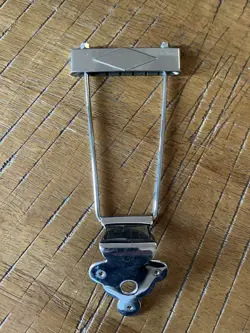 GIBSON ? 1960'S CHROME TRAPEZE TAILPIECE ES 330 335 125