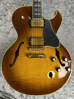 GIBSON MEMPHIS  ES-137 CUSTOM LIGHT BURST USED ELECTRIC GUITAR  2003