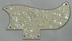 CUSTOM FOR GIBSON SG 61 REISSUE STYLE GUITAR PICKGUARD 4-PLY IVORY WHITE PEARL