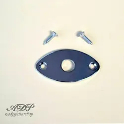 JACK PLATE CAT'S EYE GOTOH FOR GIBSON CHROME