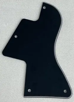 BLACK 3-PLY FOR FIT GIBSON LES PAUL SPECIAL-P90 STYLE GUITAR PICKGUARD