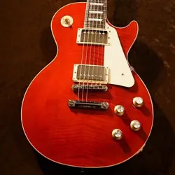GIBSON CUSTOM COLOR SERIES LES PAUL STANDARD 60S FIGURED TOP 60S CHERRY #GGD9K