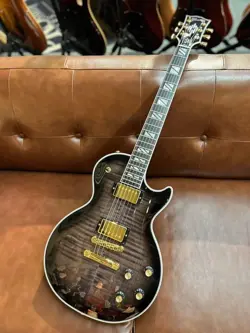 GIBSON LES PAUL MODERN SUPREME TRANS EBONY 2024 ELECTRIC GUITAR