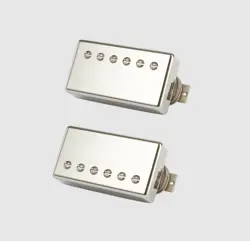 USA GIBSON CLASSIC 57 & 57 + PLUS GUITAR PICKUP SET 2-CONDUCTOR NICKEL