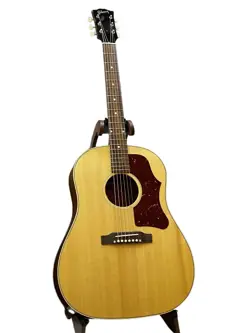 GIBSON 50'S J-50 ACOUSTIC GUITAR NATURAL 2022 LRBAGGS PU WITH HARD CASE