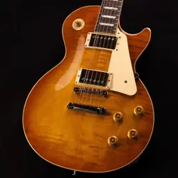 GIBSON ISHIBASHI EXCLUSIVE LES PAUL STANDARD 50S FIGURED TOP DIRTY *TL146