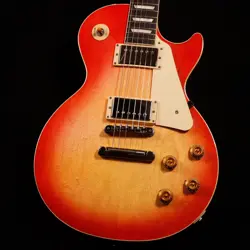 GIBSON EXCLUSIVE LES PAUL STANDARD 50S PLAIN TOP WASHED CHERRY SUNBURST *WC265