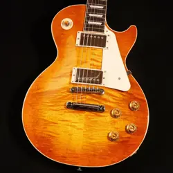GIBSON ISHIBASHI EXCLUSIVE LES PAUL STANDARD 50S FIGURED TOP DIRTY *HN965