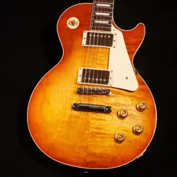 GIBSON ISHIBASHI EXCLUSIVE LES PAUL STANDARD 50S FIGURED TOP DIRTY *FN516