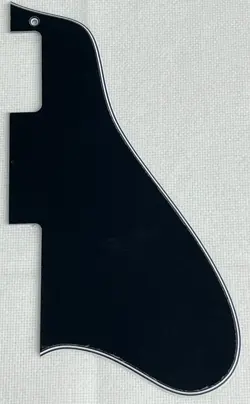 BLACK 4-PLY FOR FIT GIBSON ES-335 LONG STYLE GUITAR PICKGUARD