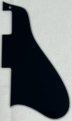 BLACK 3-PLY FOR FIT GIBSON ES-335 LONG STYLE GUITAR PICKGUARD