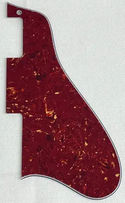 RED TORTOISE 4-PLY FOR FIT GIBSON ES-335 LONG STYLE GUITAR PICKGUARD